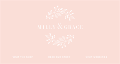 Desktop Screenshot of millyandgrace.com